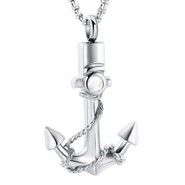Silver Anchor Urn